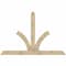 Ekena Millwork Richland Rough Sawn Timber Gable Bracket, Douglas Fir, 96"W x 64"H x 6"D x 6"F, 16/12 Pitch GBW096X64X0606RIC00RDF - alternate 1